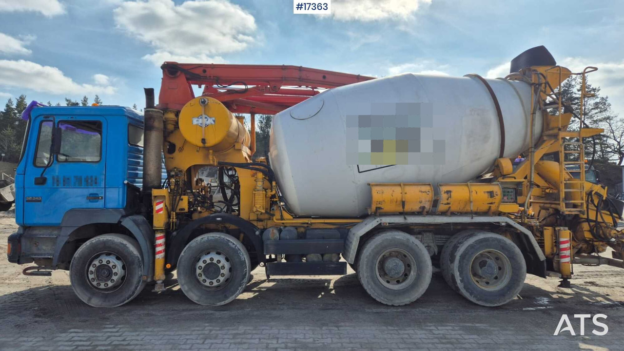 CIFA 24 concrete pump on MAN 32.343 chassis (1999) - Concrete pump truck: picture 5 CIFA 24 concrete pump on MAN 32.343 chassis (1999) - Concrete pump truck: picture 5