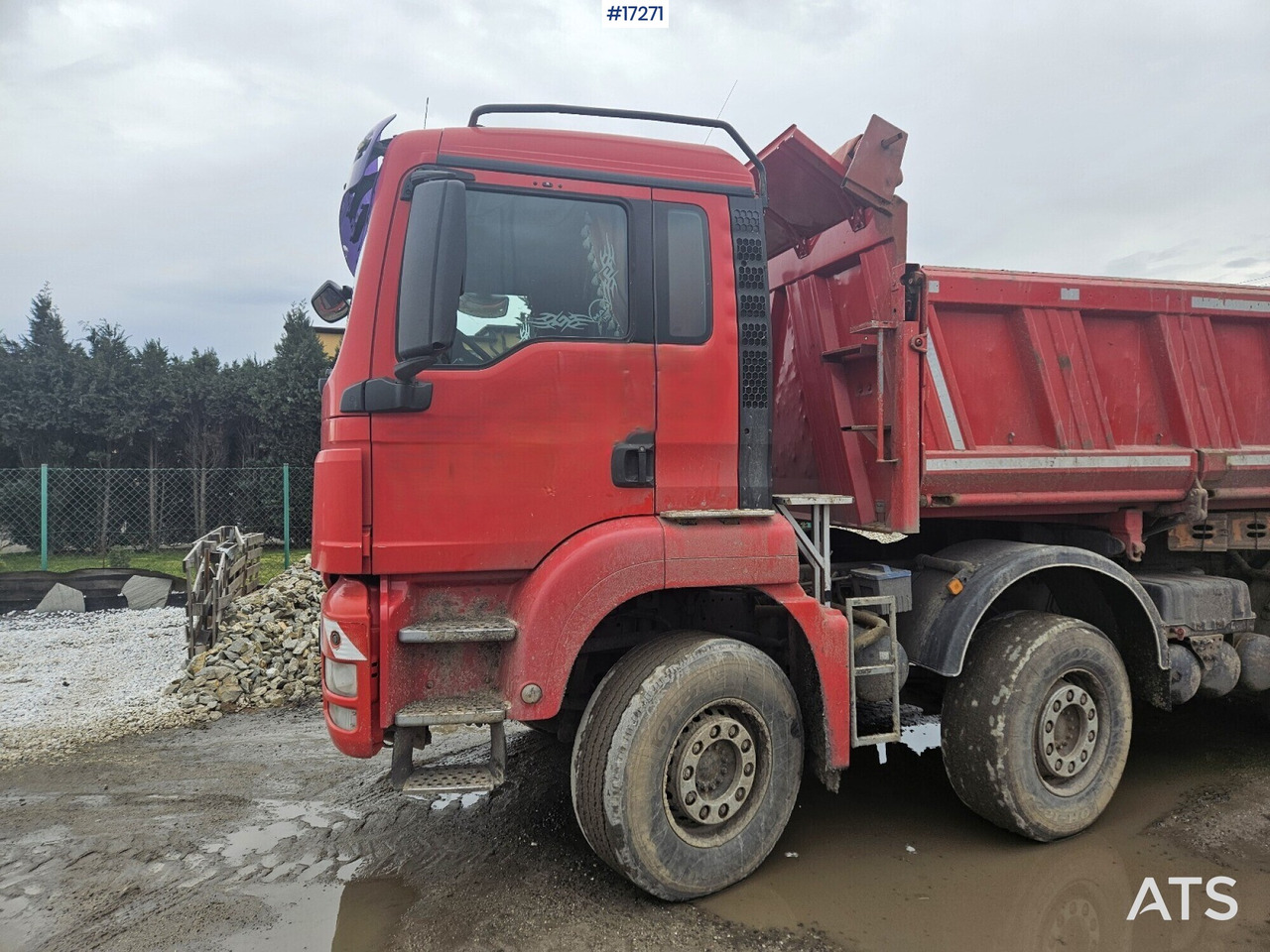Four-axle tipper TGS 35.440 8X4 (2008) - Tipper: picture 4 Four-axle tipper TGS 35.440 8X4 (2008) - Tipper: picture 4