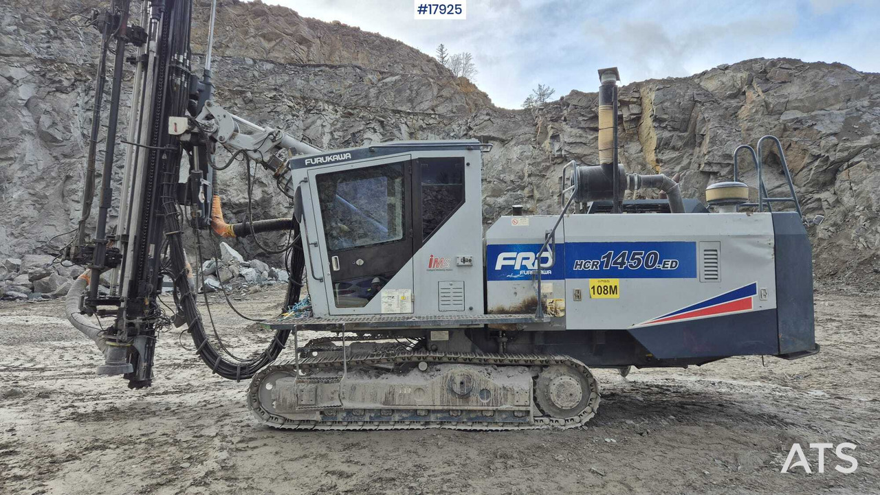 HYDRAULIC CRAWLER DRILL FURUKAWA HCR1450-ED (2015) - Drilling rig: picture 5 HYDRAULIC CRAWLER DRILL FURUKAWA HCR1450-ED (2015) - Drilling rig: picture 5