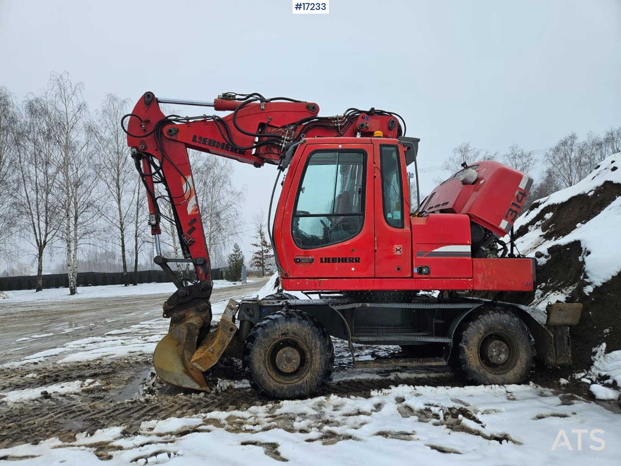LIEBHERR 314 Litronic wheeled excavator (2008) - Wheel excavator: picture 5 LIEBHERR 314 Litronic wheeled excavator (2008) - Wheel excavator: picture 5