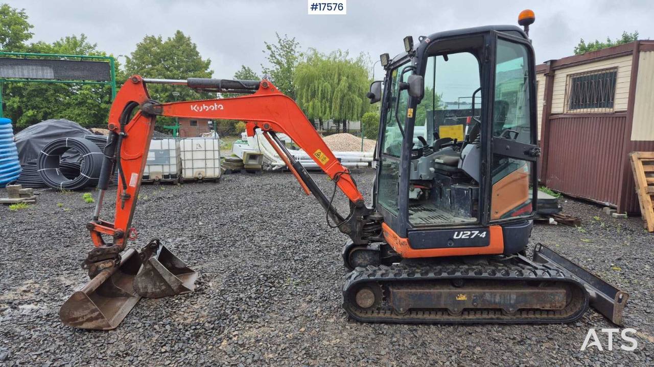 2014 Kubota U27-4 - Other machinery: picture 3 2014 Kubota U27-4 - Other machinery: picture 3