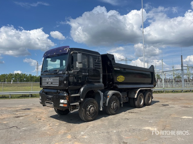 2006 MAN TGA41.430 8x8 Twin-Steer Sleeper Tri/A Dump Truck - Flail mower/ Mulcher: picture 2 2006 MAN TGA41.430 8x8 Twin-Steer Sleeper Tri/A Dump Truck - Flail mower/ Mulcher: picture 2