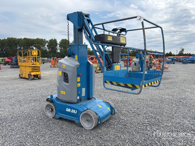 2016 Genie GR26J 2WD Electric Vertical Mast Lift - Vertical mast lift: picture 4 2016 Genie GR26J 2WD Electric Vertical Mast Lift - Vertical mast lift: picture 4