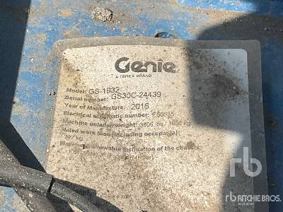 GENIE GS-1932 Electric - Scissor lift: picture 5 GENIE GS-1932 Electric - Scissor lift: picture 5