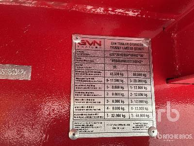 GVN - Low loader semi-trailer: picture 1 GVN - Low loader semi-trailer: picture 1