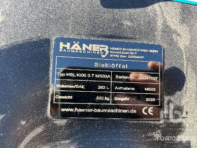 HAENER HSL1000 3.7 MS0 980 mm Skeleton (Unused) - Excavator bucket: picture 5 HAENER HSL1000 3.7 MS0 980 mm Skeleton (Unused) - Excavator bucket: picture 5