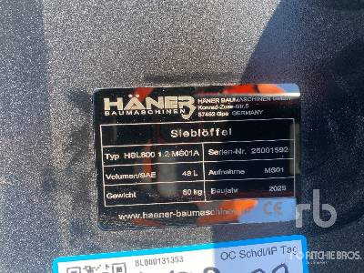 HAENER HSL600 1.2 MS01 Q/C Skeleton (Unused) - Excavator bucket: picture 5 HAENER HSL600 1.2 MS01 Q/C Skeleton (Unused) - Excavator bucket: picture 5