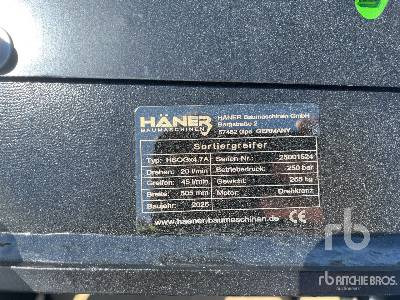 HAENER HSOGX4.7-A Sorting (Unused) - Grapple: picture 5 HAENER HSOGX4.7-A Sorting (Unused) - Grapple: picture 5