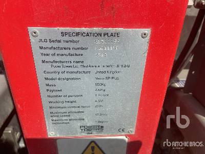 JLG NANO SP PLUS (Inoperable) - Articulated boom: picture 5 JLG NANO SP PLUS (Inoperable) - Articulated boom: picture 5