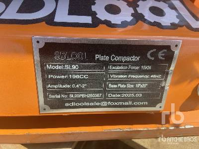 SDLOOL SL90 (Unused) - Vibratory plate: picture 5 SDLOOL SL90 (Unused) - Vibratory plate: picture 5