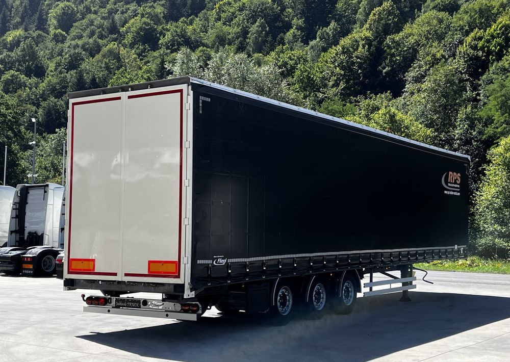 Fliegl Firanka Mega // 2017 Rok // SAF // Ocynk // Oś podnoszona // - Curtainsider semi-trailer: picture 1 Fliegl Firanka Mega // 2017 Rok // SAF // Ocynk // Oś podnoszona // - Curtainsider semi-trailer: picture 1