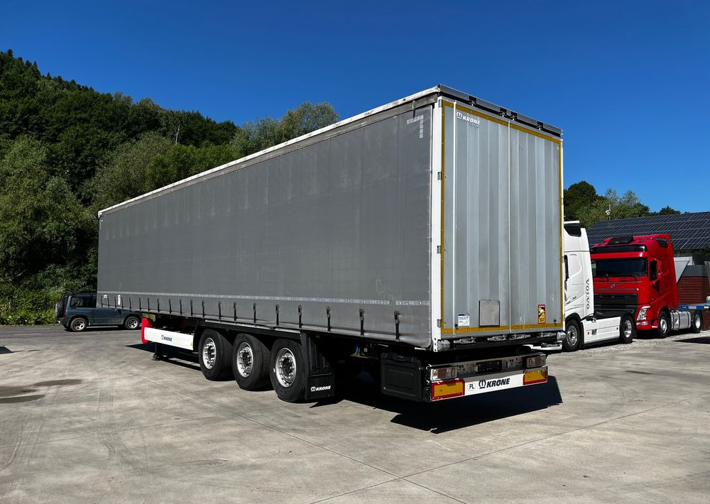 Krone Firanka Coilmulde // 9m // Alu Drzwi // Ażury // Oś podnoszona // - Curtainsider semi-trailer: picture 3 Krone Firanka Coilmulde // 9m // Alu Drzwi // Ażury // Oś podnoszona // - Curtainsider semi-trailer: picture 3