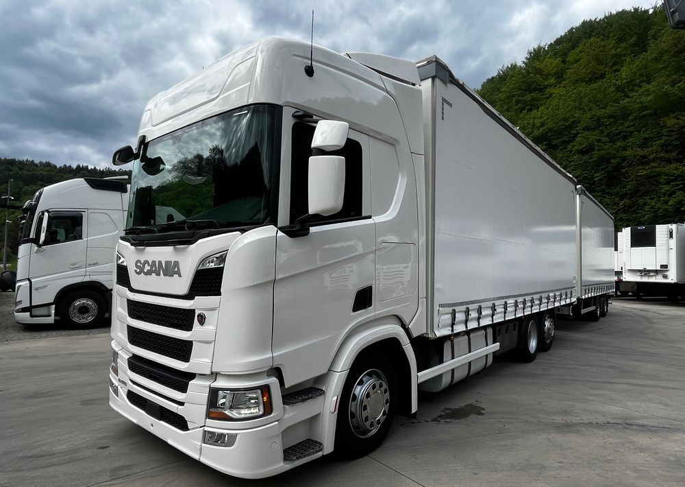 Scania R410 // 2018 // Retarder // Tandem 7.7+7.7 // Przyczepa Krone // Oś podnosozna // - Other machinery: picture 2 Scania R410 // 2018 // Retarder // Tandem 7.7+7.7 // Przyczepa Krone // Oś podnosozna // - Other machinery: picture 2