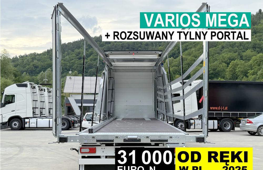 Schmitz Cargobull MEGA VARIOS + BDE - Curtainsider semi-trailer: picture 1 Schmitz Cargobull MEGA VARIOS + BDE - Curtainsider semi-trailer: picture 1