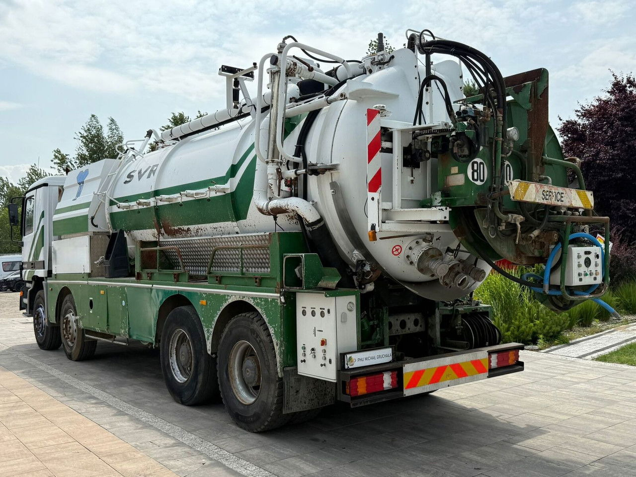 Mercedes-Benz Actros 4140 8x4 Wóz Asenizacyjny Beczkowóz 16500 Litrów - Vacuum truck: picture 4 Mercedes-Benz Actros 4140 8x4 Wóz Asenizacyjny Beczkowóz 16500 Litrów - Vacuum truck: picture 4