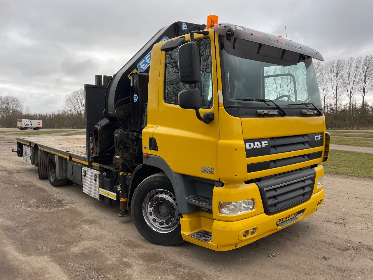 DAF 85.410 Met Effer 470 6s laadkraan ladekran loadercrane crane palfinger hiab - Crane truck: picture 5 DAF 85.410 Met Effer 470 6s laadkraan ladekran loadercrane crane palfinger hiab - Crane truck: picture 5