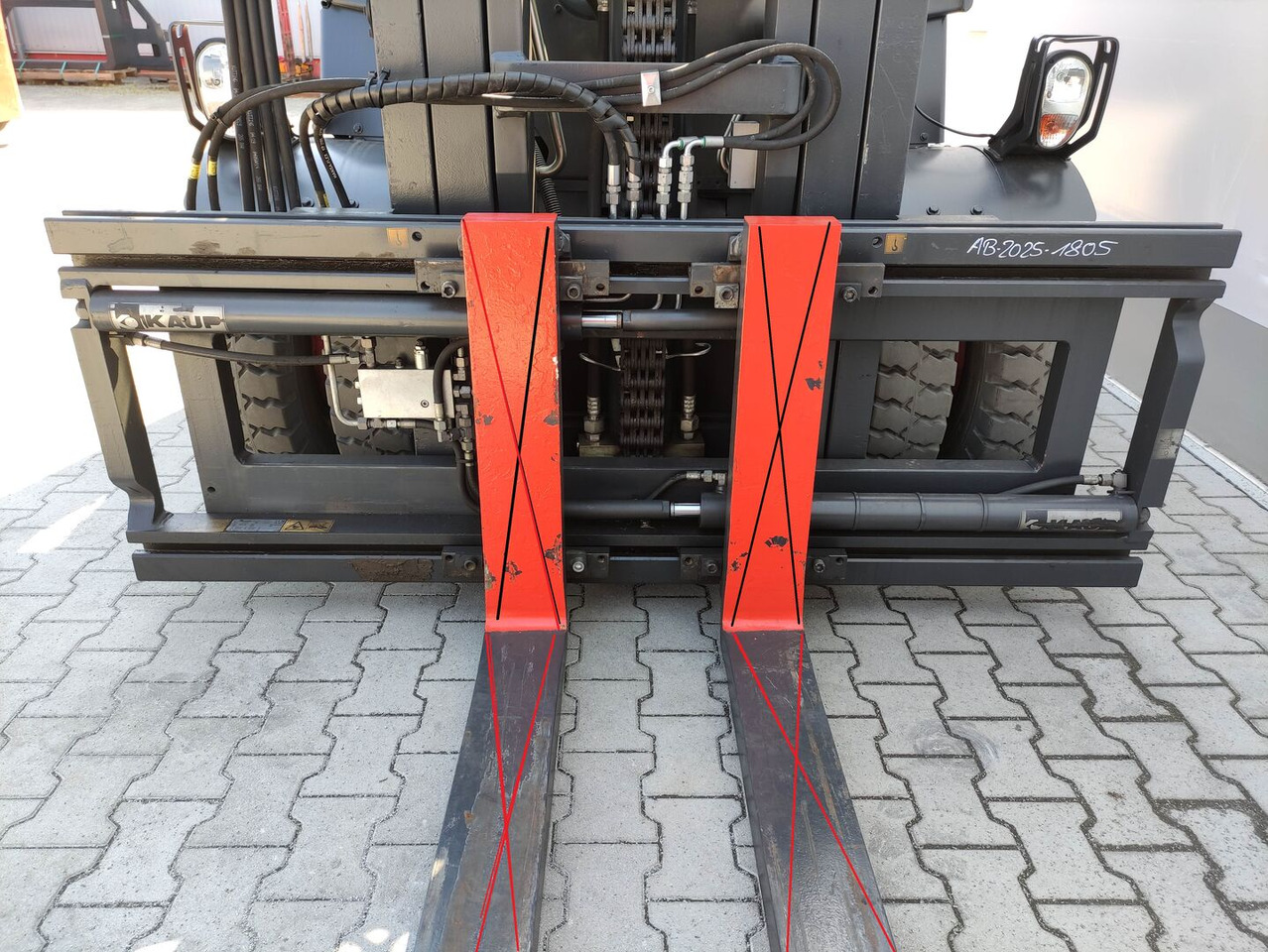 Kaup 8T160 - Forks for Material handling equipment: picture 1 Kaup 8T160 - Forks for Material handling equipment: picture 1