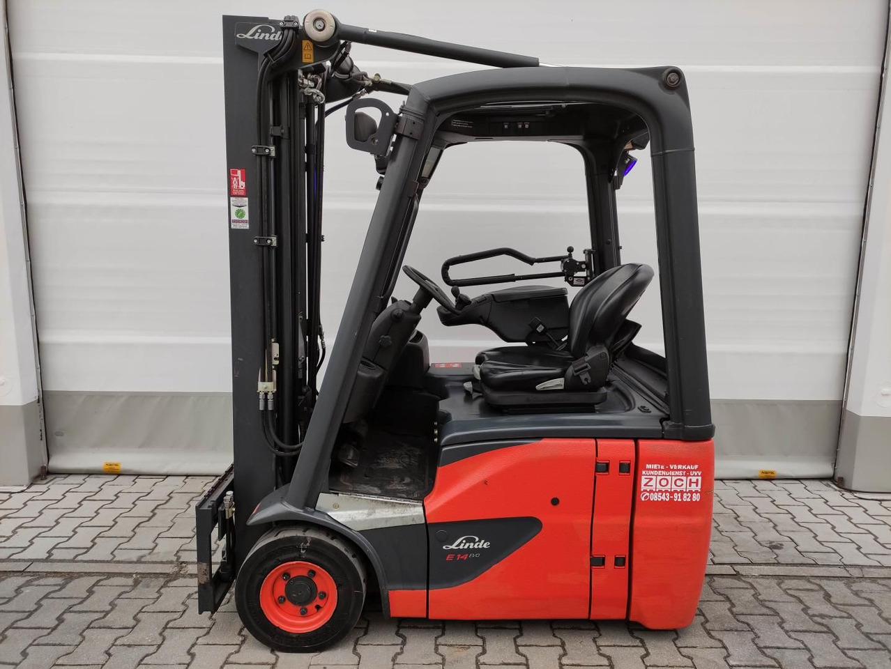 Linde E14-02-386 - Electric forklift: picture 1 Linde E14-02-386 - Electric forklift: picture 1