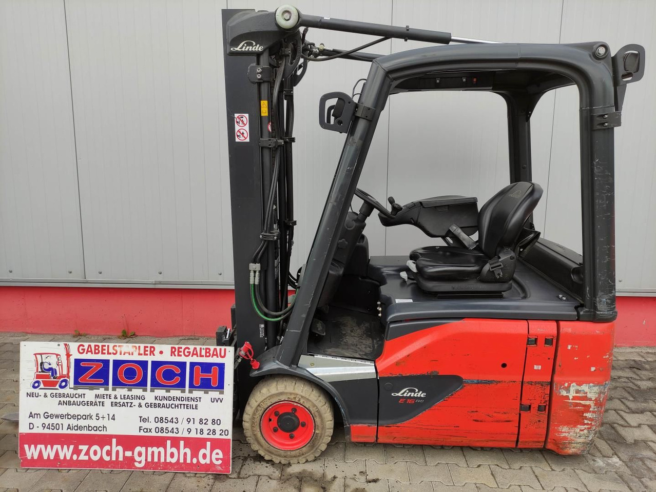 Linde E16-02-386-EVO - Electric forklift: picture 1 Linde E16-02-386-EVO - Electric forklift: picture 1
