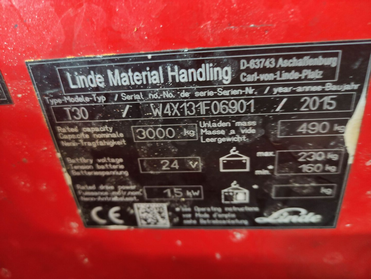 Linde T30 - Pallet truck: picture 5 Linde T30 - Pallet truck: picture 5