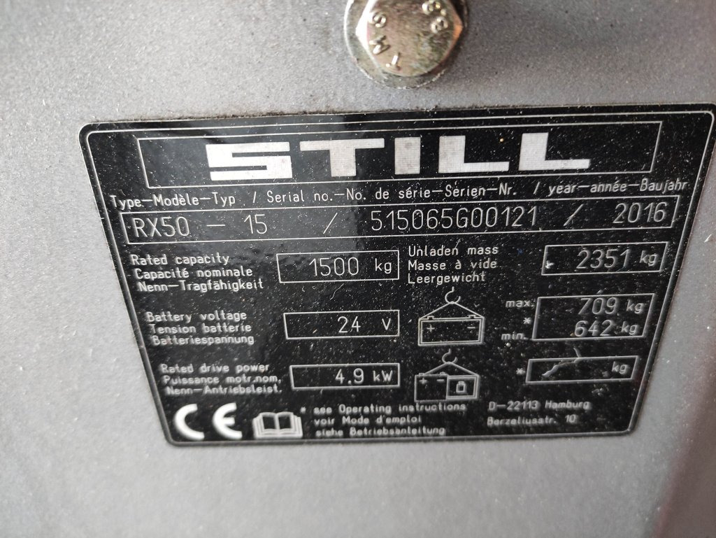 Forklift Still RX50-15: picture 6