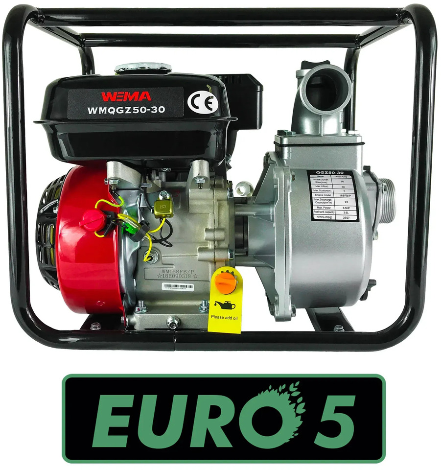 Motopompa Weima 50-30 7KM 36000L/h 600L/min SPALINOWA - Water pump: picture 1 Motopompa Weima 50-30 7KM 36000L/h 600L/min SPALINOWA - Water pump: picture 1