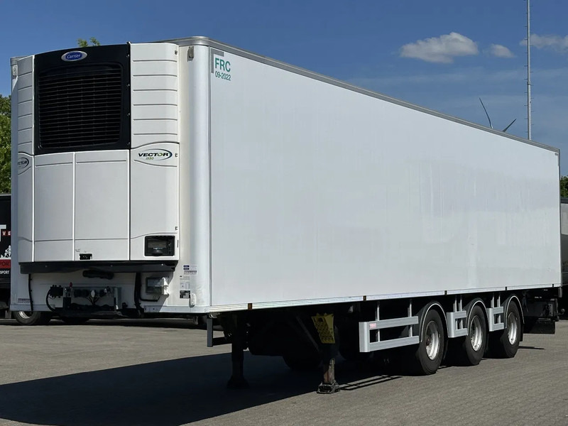 Chereau 2X Stuur-Assen / Carrier Vector 1950 / Lift-As / Apk! - Refrigerator semi-trailer: picture 1 Chereau 2X Stuur-Assen / Carrier Vector 1950 / Lift-As / Apk! - Refrigerator semi-trailer: picture 1