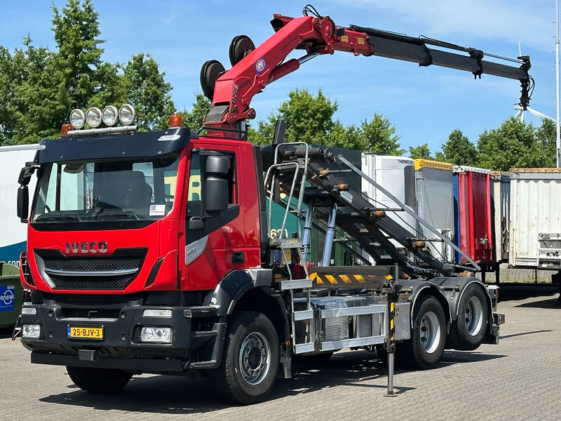 Iveco Stralis 400 6x2 HMF 1720 K3 Kraan Met 24T HTS Kabel Systeem / Rotator / Euro 6 - Cable system truck, Crane truck: picture 1 Iveco Stralis 400 6x2 HMF 1720 K3 Kraan Met 24T HTS Kabel Systeem / Rotator / Euro 6 - Cable system truck, Crane truck: picture 1