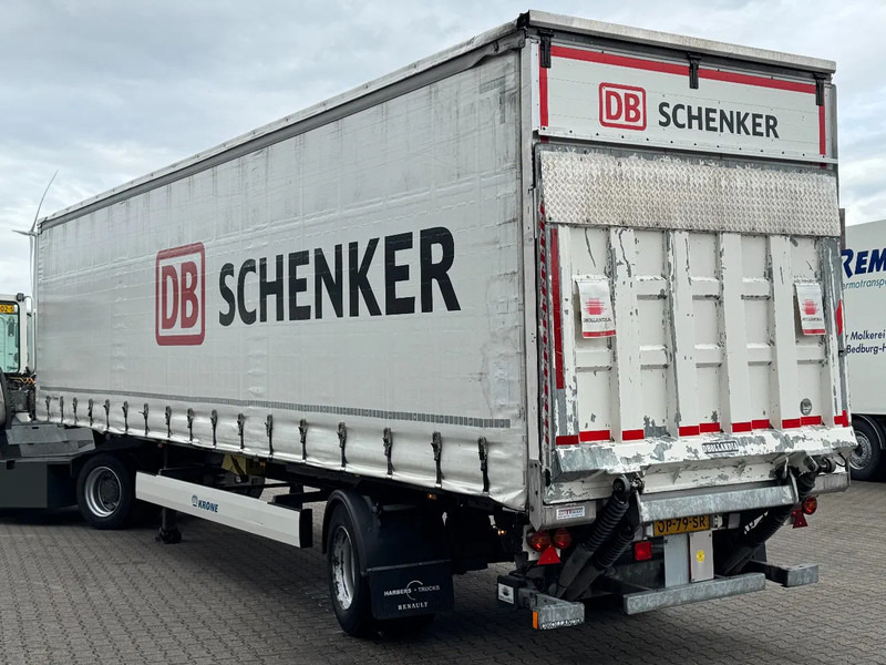 Krone City trailer met schuifzeilen / 2500 Laadklep / Stuur-as / APK - Curtainsider semi-trailer: picture 2 Krone City trailer met schuifzeilen / 2500 Laadklep / Stuur-as / APK - Curtainsider semi-trailer: picture 2