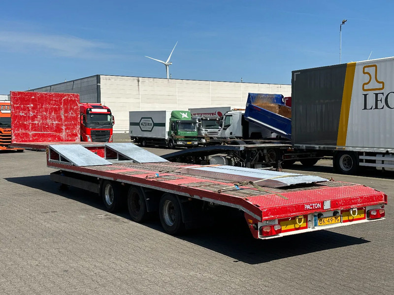 Pacton Semi Dieplader / Bpw-Axle / Oprij Platen / Apk 01-2026 - Low loader semi-trailer: picture 2 Pacton Semi Dieplader / Bpw-Axle / Oprij Platen / Apk 01-2026 - Low loader semi-trailer: picture 2