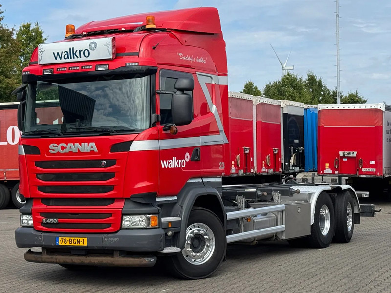 Scania R450 6x2*4 Chassis / Retarder / No EGR / Euro 6 *NL-Truck* - Cab chassis truck: picture 1 Scania R450 6x2*4 Chassis / Retarder / No EGR / Euro 6 *NL-Truck* - Cab chassis truck: picture 1