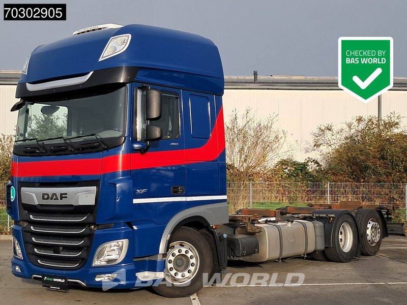 DAF XF 480 6X2 BDF Retarder SSC Lift+Steering Axle Automatic Euro 6 - Container transporter/ Swap body truck: picture 1 DAF XF 480 6X2 BDF Retarder SSC Lift+Steering Axle Automatic Euro 6 - Container transporter/ Swap body truck: picture 1
