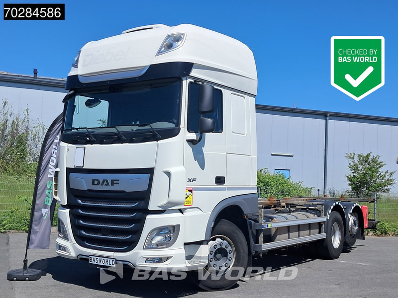 DAF XF 480 6X2 SSC Retarder 2x Tanks Lif+Lenkachse Standklima LED ACC - Container transporter/ Swap body truck: picture 1 DAF XF 480 6X2 SSC Retarder 2x Tanks Lif+Lenkachse Standklima LED ACC - Container transporter/ Swap body truck: picture 1