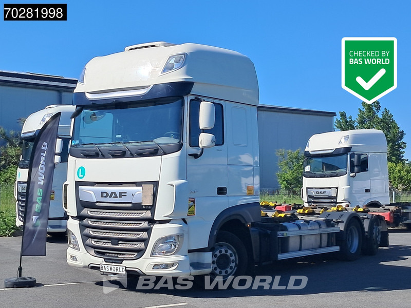 DAF XF 480 6X2 SSC Retarder 2x Tanks Lift+Lenkachse Standklima ACC LED - Container transporter/ Swap body truck: picture 1 DAF XF 480 6X2 SSC Retarder 2x Tanks Lift+Lenkachse Standklima ACC LED - Container transporter/ Swap body truck: picture 1