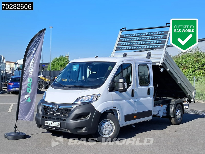Opel Movano 140PS Dreiseitenkipper 3,5t Doppelkabine Klima Tempomat Kieper 2m3 A/C Cruise control - Tipper van: picture 1 Opel Movano 140PS Dreiseitenkipper 3,5t Doppelkabine Klima Tempomat Kieper 2m3 A/C Cruise control - Tipper van: picture 1