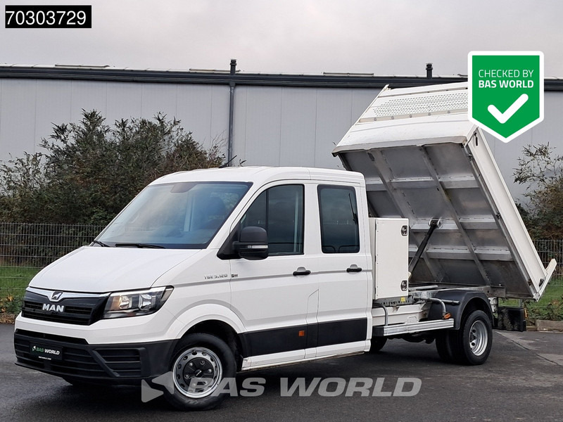 Volkswagen Crafter Doppel Kabine Kipper Doppelbereifung 3,5t AHK Klima Tempomat Kamera Euro6 A/C Towbar Cruise control - Tipper van: picture 1 Volkswagen Crafter Doppel Kabine Kipper Doppelbereifung 3,5t AHK Klima Tempomat Kamera Euro6 A/C Towbar Cruise control - Tipper van: picture 1
