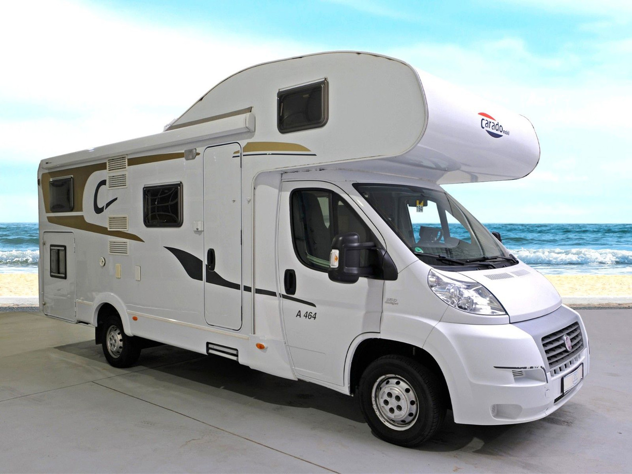 Carado A 464/Festbett/Garage/2xKlima/Markise - Alcove motorhome: picture 1 Carado A 464/Festbett/Garage/2xKlima/Markise - Alcove motorhome: picture 1