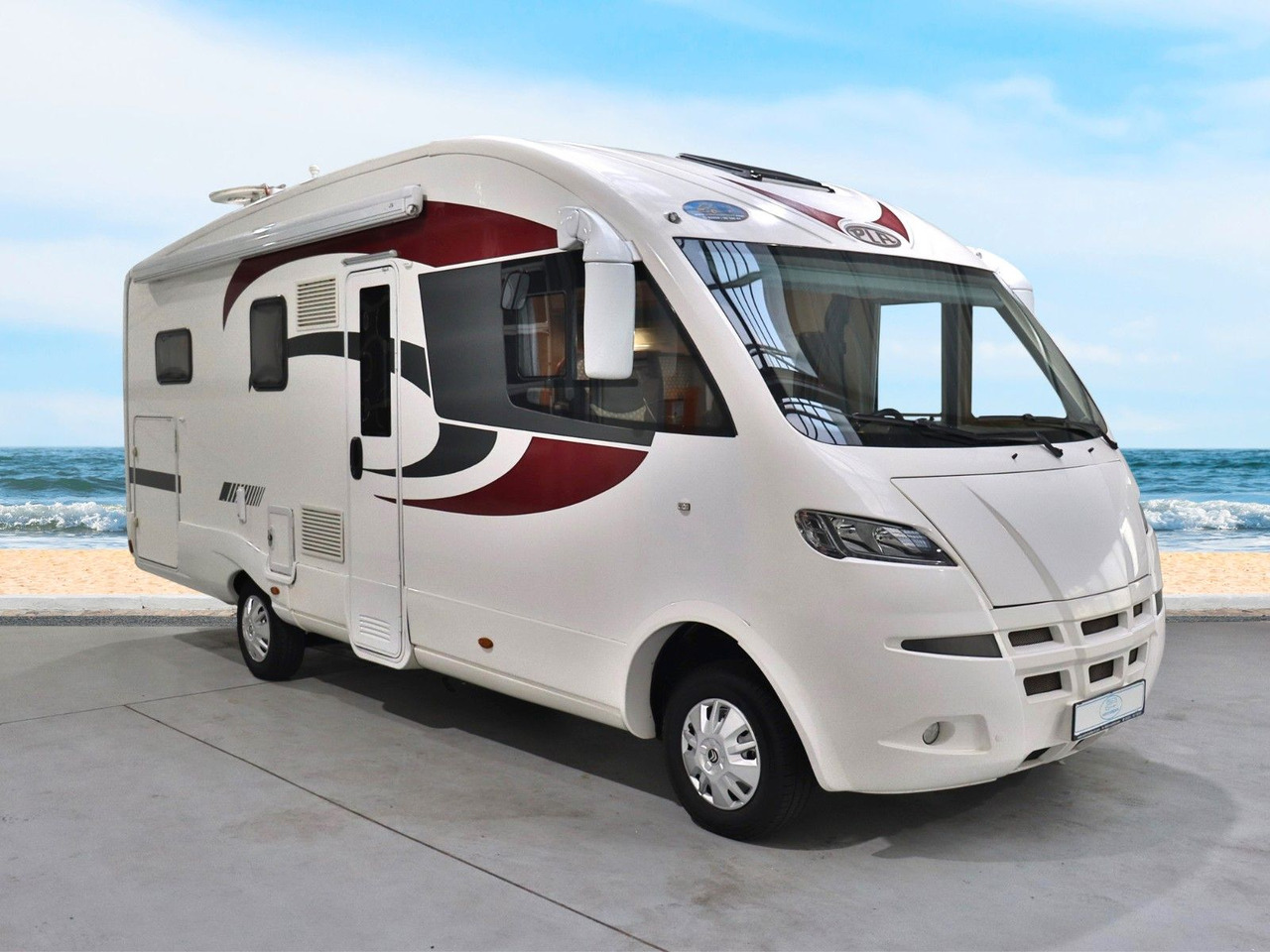 P.L.A. Sandy - Einzelbetten + Hubbett -TOP - Integrated motorhome: picture 2 P.L.A. Sandy - Einzelbetten + Hubbett -TOP - Integrated motorhome: picture 2