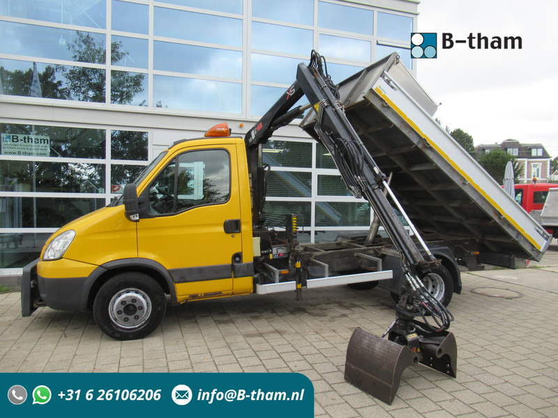Iveco Daily 65C15 Kipper + HIAB 044 Kraan Kran Crane - Tipper van: picture 1 Iveco Daily 65C15 Kipper + HIAB 044 Kraan Kran Crane - Tipper van: picture 1