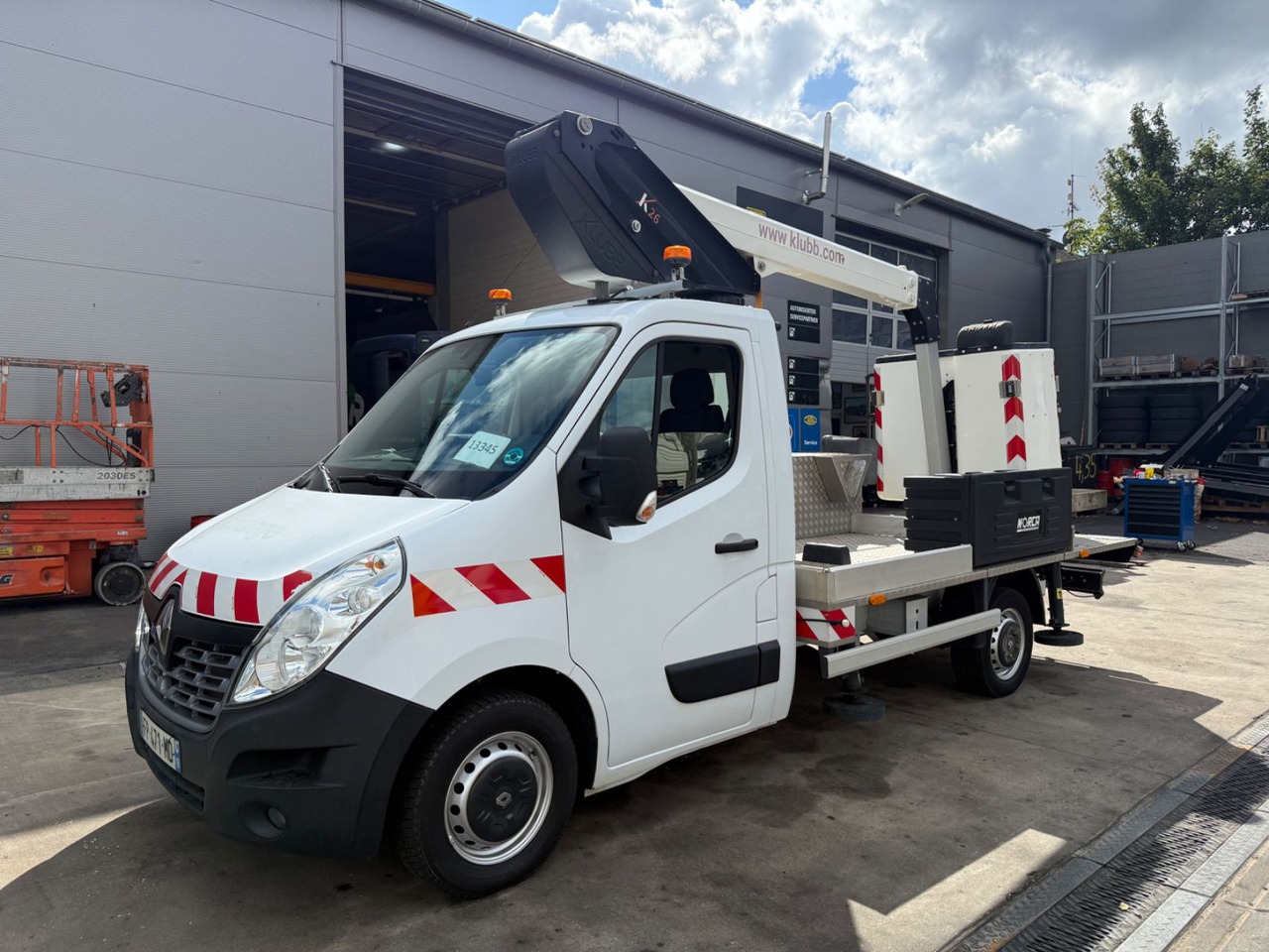 Renault Master III Steiger Klubb K26 / 11,2m / 200Kg - Truck mounted aerial platform: picture 1 Renault Master III Steiger Klubb K26 / 11,2m / 200Kg - Truck mounted aerial platform: picture 1