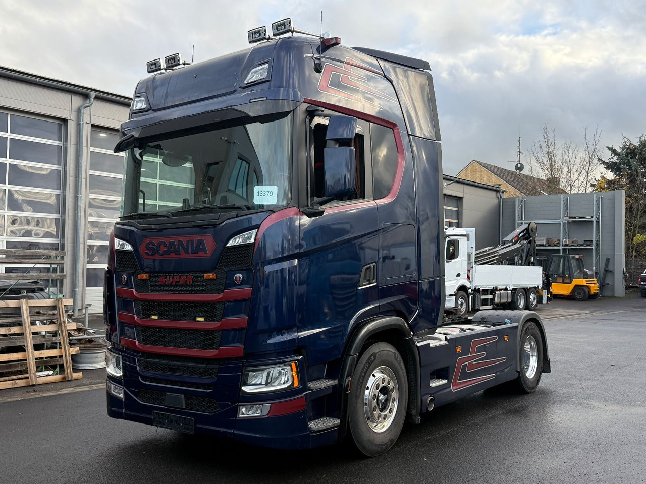 Scania S500 4x2, Voll-Luft, Retarder, Hydraulik, OptiCr - Tractor unit: picture 1 Scania S500 4x2, Voll-Luft, Retarder, Hydraulik, OptiCr - Tractor unit: picture 1