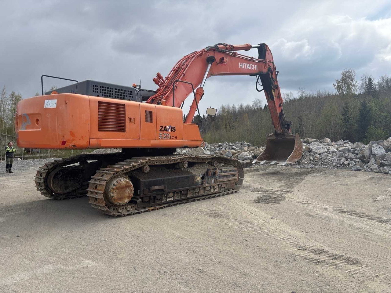 Bandgrävare Hitachi Zaxis 520 LV-H - Crawler excavator: picture 3 Bandgrävare Hitachi Zaxis 520 LV-H - Crawler excavator: picture 3