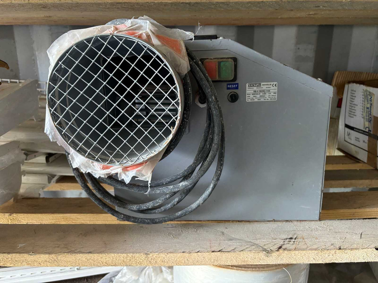 Construction dryer Ventur BB-2-180/85-110S - Construction equipment: picture 1 Construction dryer Ventur BB-2-180/85-110S - Construction equipment: picture 1