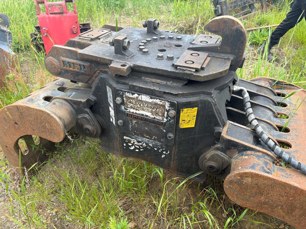 Demolition grapple Kinshofer D18H-NOX - Bucket: picture 3 Demolition grapple Kinshofer D18H-NOX - Bucket: picture 3