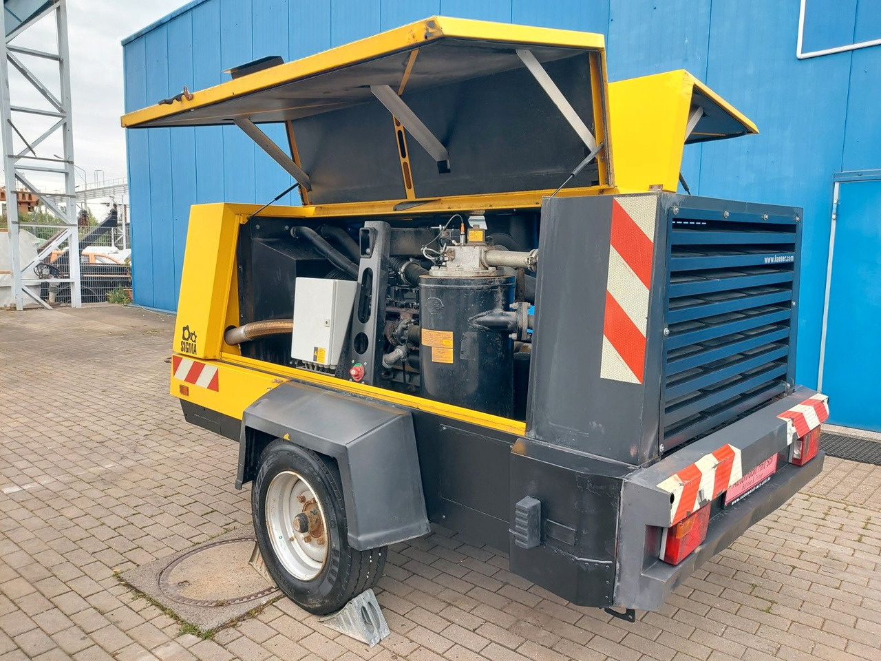 Kaeser M135 SIGMA 1008 STD. FAHRANLAGE - Air compressor: picture 2 Kaeser M135 SIGMA 1008 STD. FAHRANLAGE - Air compressor: picture 2