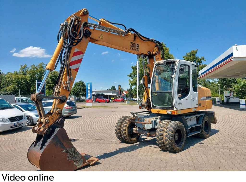 Liebherr A 316 LITRONIC TL + 2005 DEUTZ 13400 STD. - Wheel excavator: picture 1 Liebherr A 316 LITRONIC TL + 2005 DEUTZ 13400 STD. - Wheel excavator: picture 1
