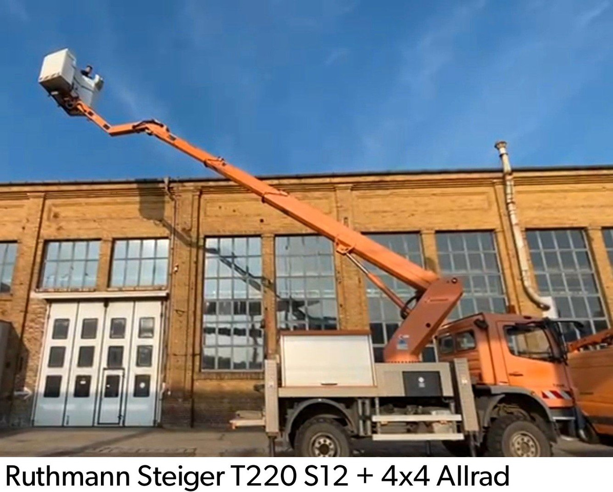 Mercedes-Benz ATEGO 4X4 1324 Hub Steiger Ruthmann T220 - Truck mounted aerial platform: picture 1 Mercedes-Benz ATEGO 4X4 1324 Hub Steiger Ruthmann T220 - Truck mounted aerial platform: picture 1