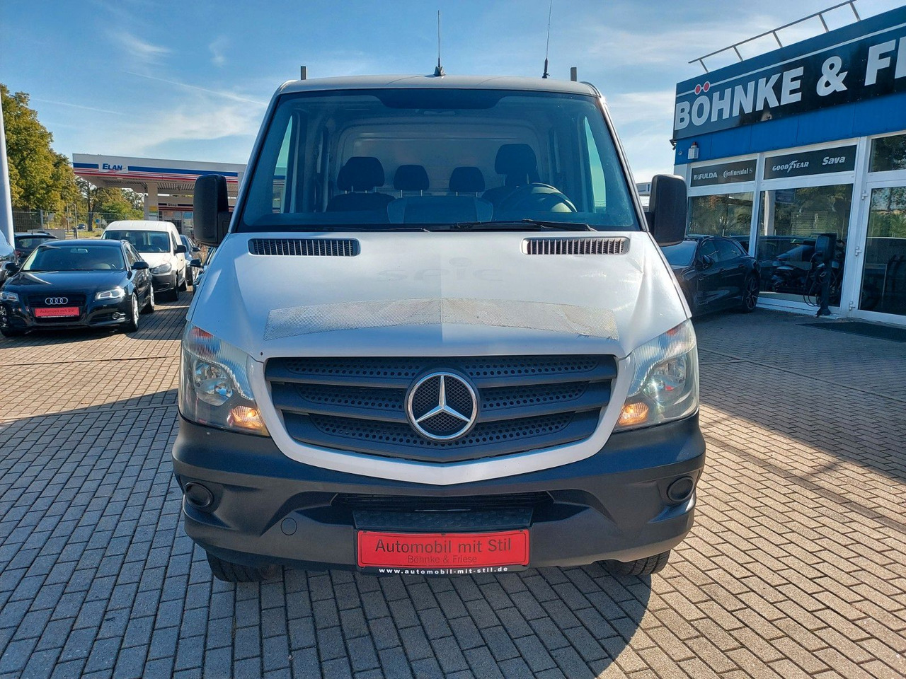 Mercedes-Benz Sprinter II Pritsche DoKa 316 CDI 4X4 Klima - Curtain side van, Combi van: picture 2 Mercedes-Benz Sprinter II Pritsche DoKa 316 CDI 4X4 Klima - Curtain side van, Combi van: picture 2