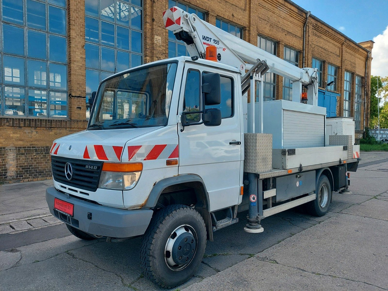 Mercedes-Benz VARIO 814D HUB Steiger WUMAG WDT 155 4X4 ALLRAD - Truck mounted aerial platform: picture 5 Mercedes-Benz VARIO 814D HUB Steiger WUMAG WDT 155 4X4 ALLRAD - Truck mounted aerial platform: picture 5