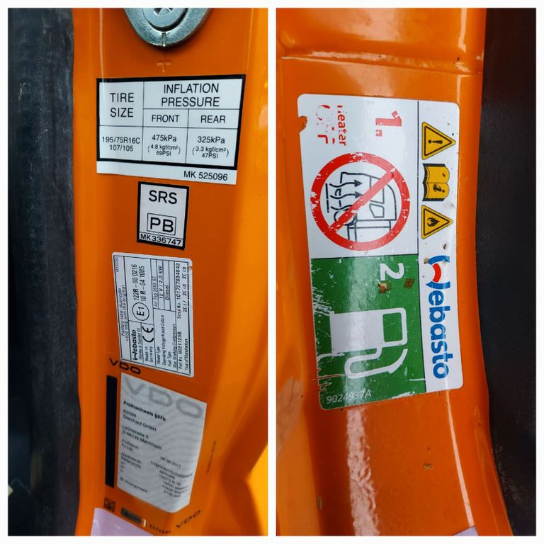 Tipper van, Combi van Mitsubishi CANTER FUSO DOKA 6 Sitze Klima 3 Seiten Kipper Mitsubishi CANTER FUSO DOKA 6 Sitze Klima 3 Seiten Kipper: picture 27